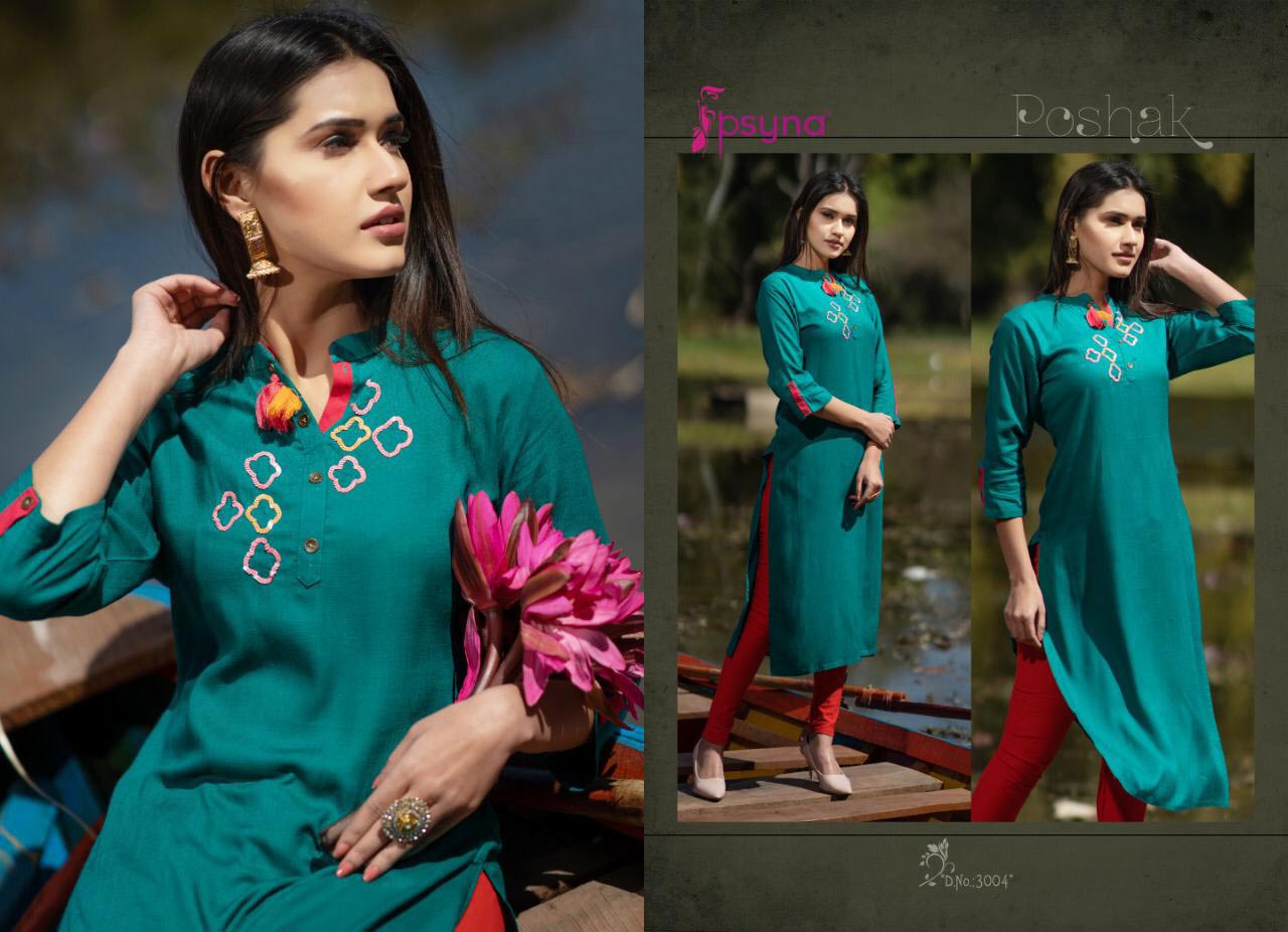 Psyna Poshak Vol 3 Simple Designer Ladies Kurtis Collection Psyna Poshak Vol 3 Simple Designer Ladies Kurtis Collection